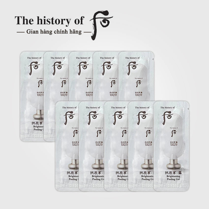 The History of Whoo Gongjinhyang Seol Brightening Peeling Gel 1ml x 120 pcs