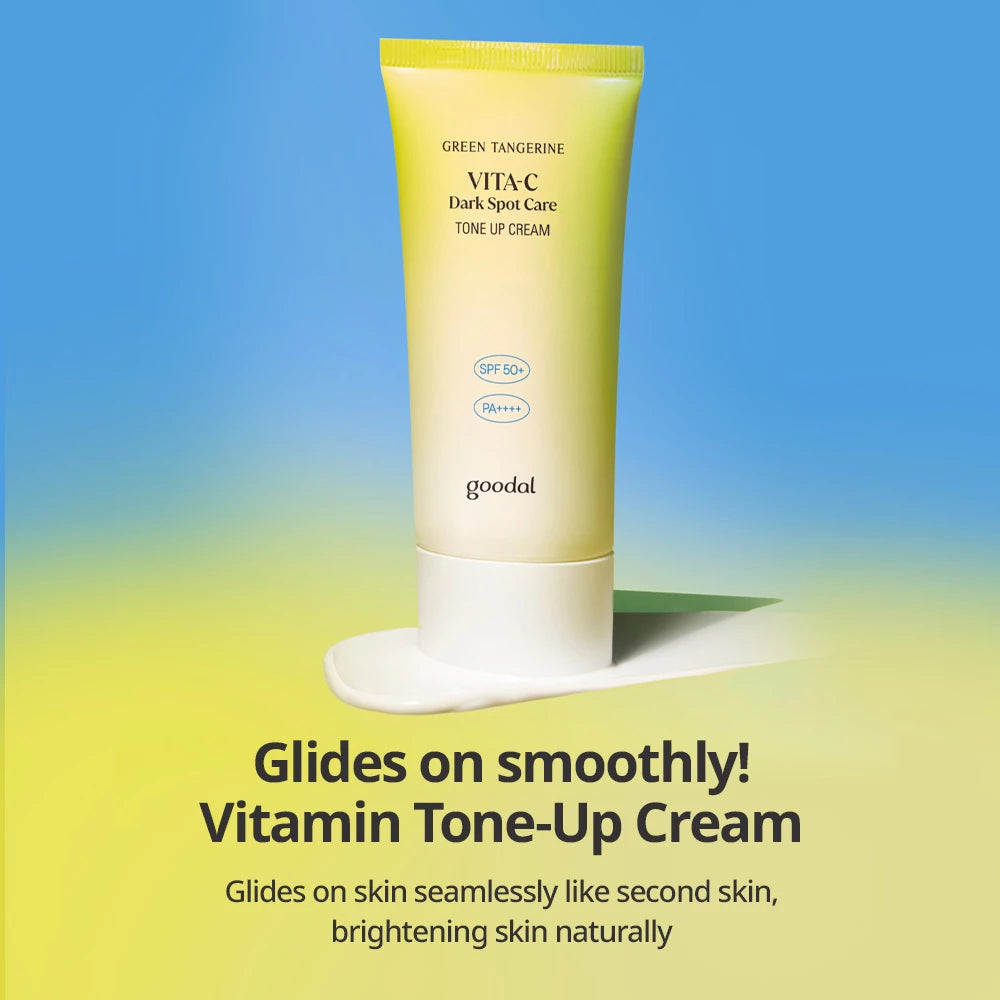 Goodal Green Tangerine Vita-C Dark Spot Care Tone Up Cream