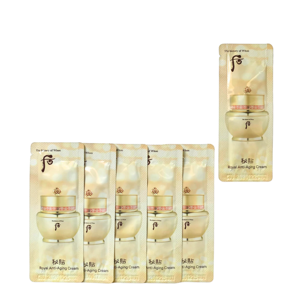 L'histoire de Whoo Bichup Royal Anti-Aging Cream 1 ml * 120 pcs Nouvelle version