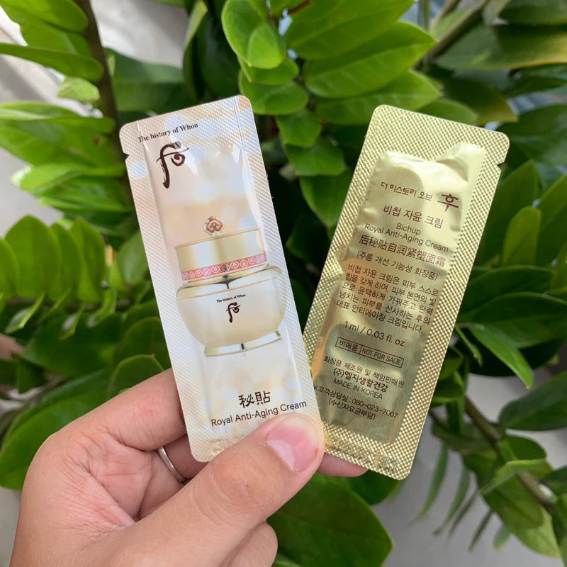 L'histoire de Whoo Bichup Royal Anti-Aging Cream 1 ml * 120 pcs Nouvelle version