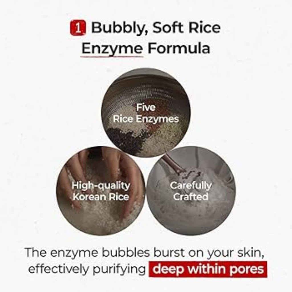 Numbuzin No.3 Rice Enzyme Skin Softening Cleansing Foam 170ml