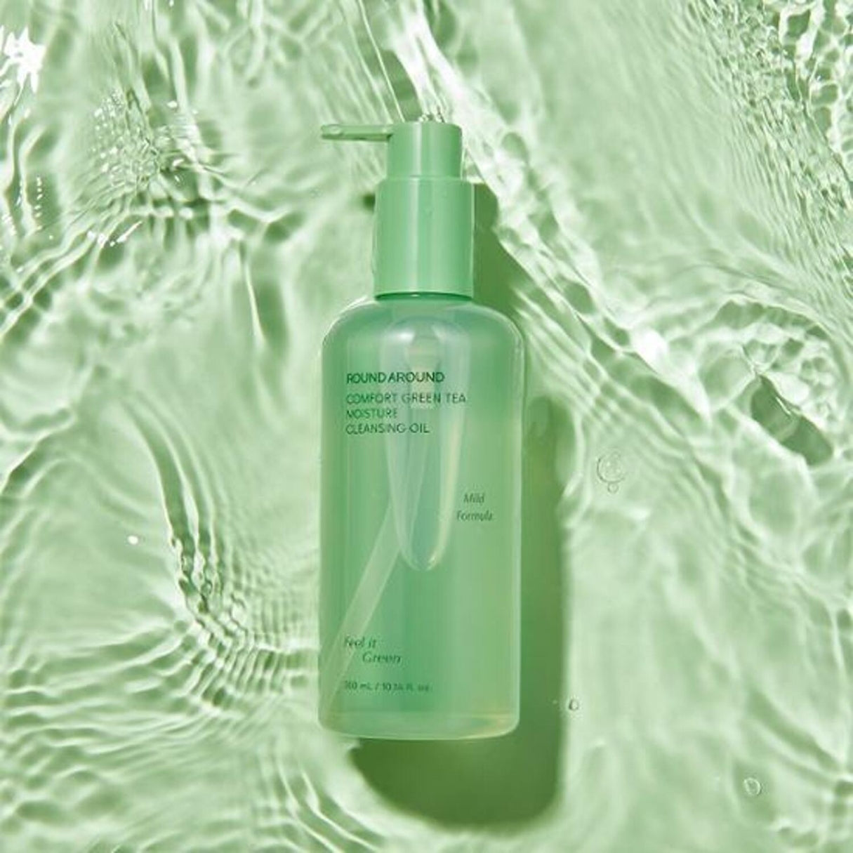 ROUND A’ROUND Comfort Green Tea Moisture Cleansing Oil 300ml