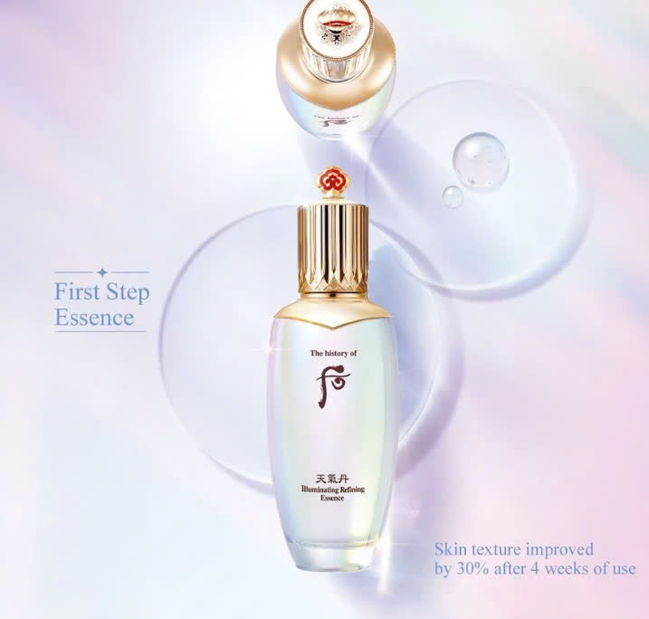 The history of whoo Cheongidan Illuminating Refining Essence 1ml * 30 sachets