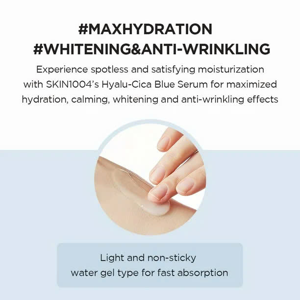 SKIN1004 Madagascar Centella Hyalu-Cica Blue Serum 50ml