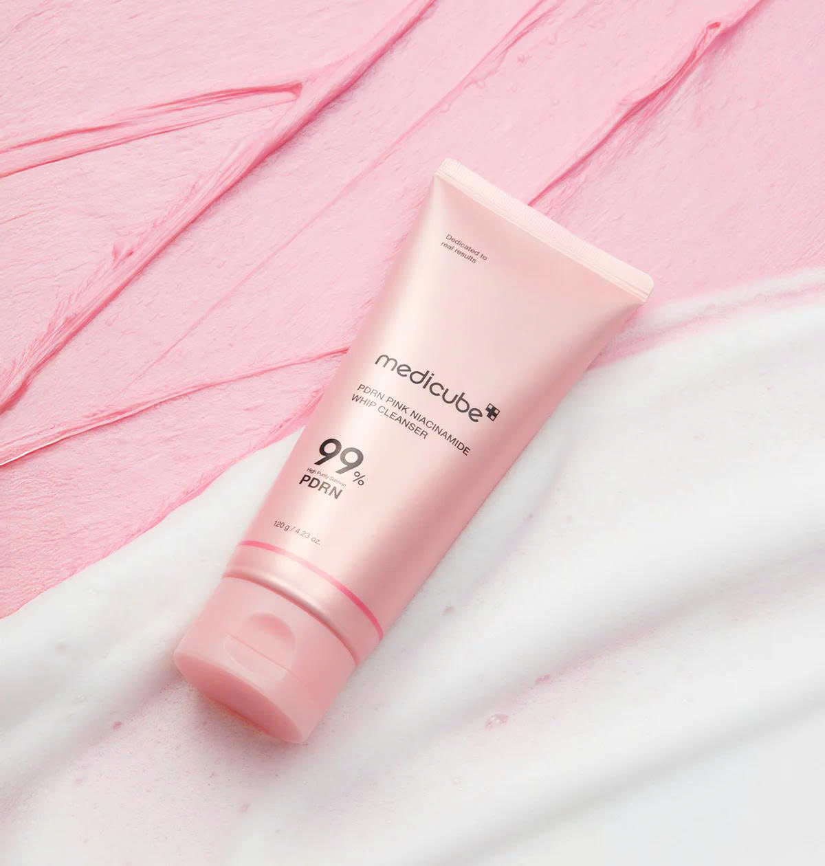 Medicube PDRN Pink Niacinamide Whip Cleanser 120g
