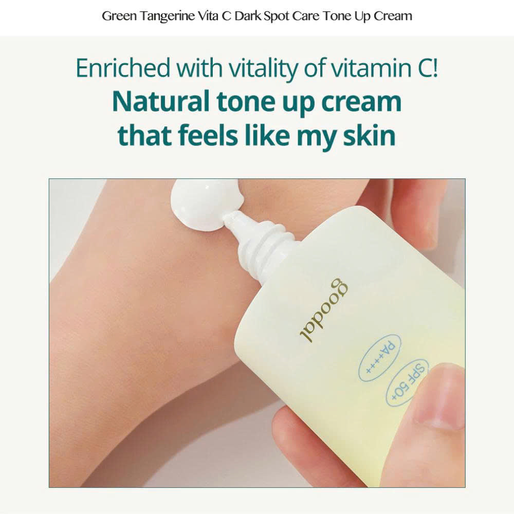 Goodal Green Tangerine Vita-C Dark Spot Care Tone Up Cream