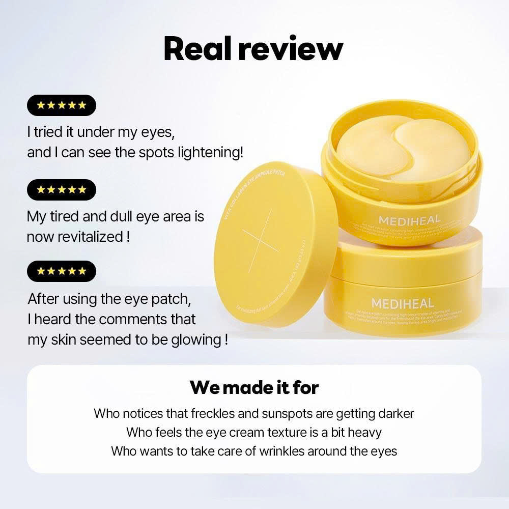 MEDIHEAL Vita Collagen Eye Ampoule Patch 60P